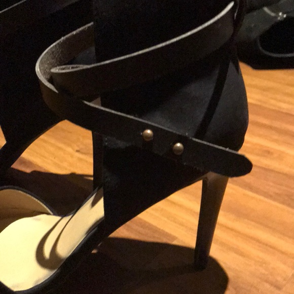 Women’s ankle wrap heels - Picture 4 of 5